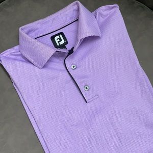 FootJoy polo shirt, purple, medium